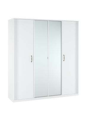 Диана Мод.Д11а Белый Шкаф для одежды